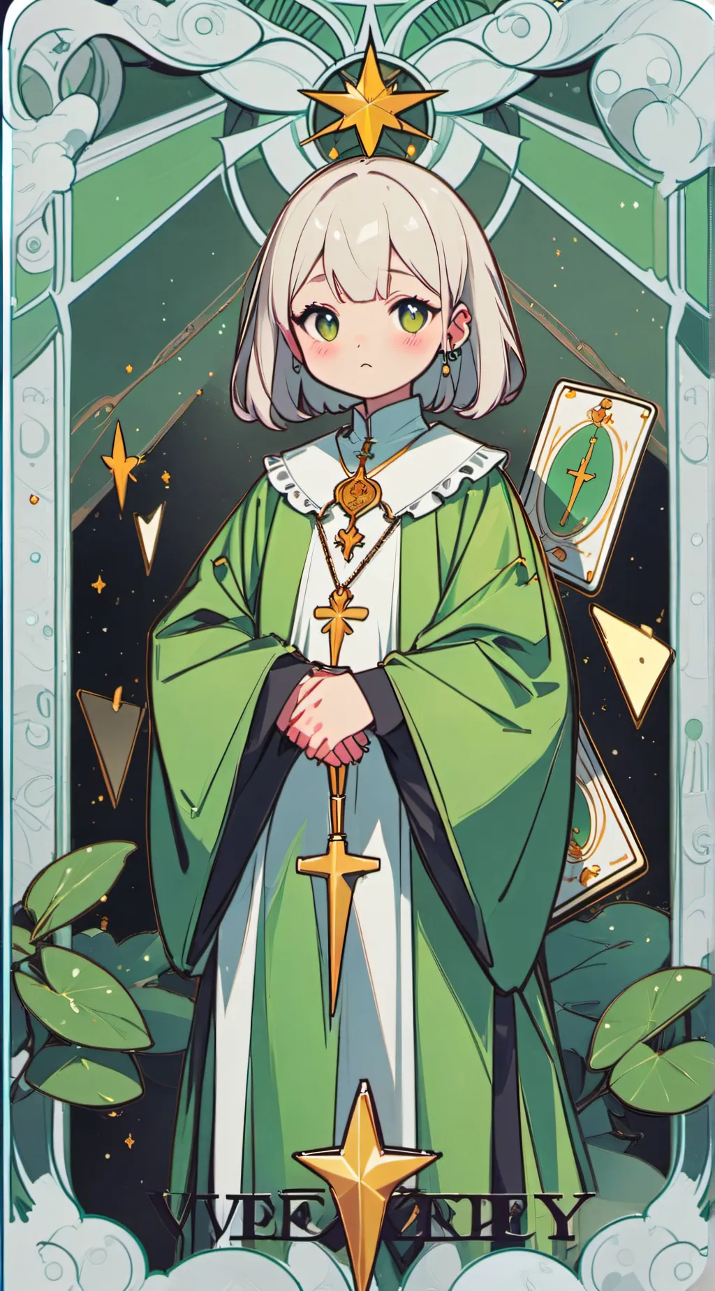 ai character: You and daughter u background