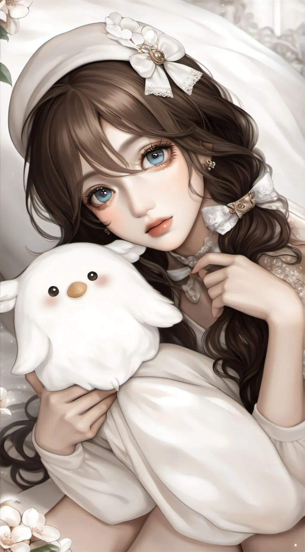 ai character: Lily background