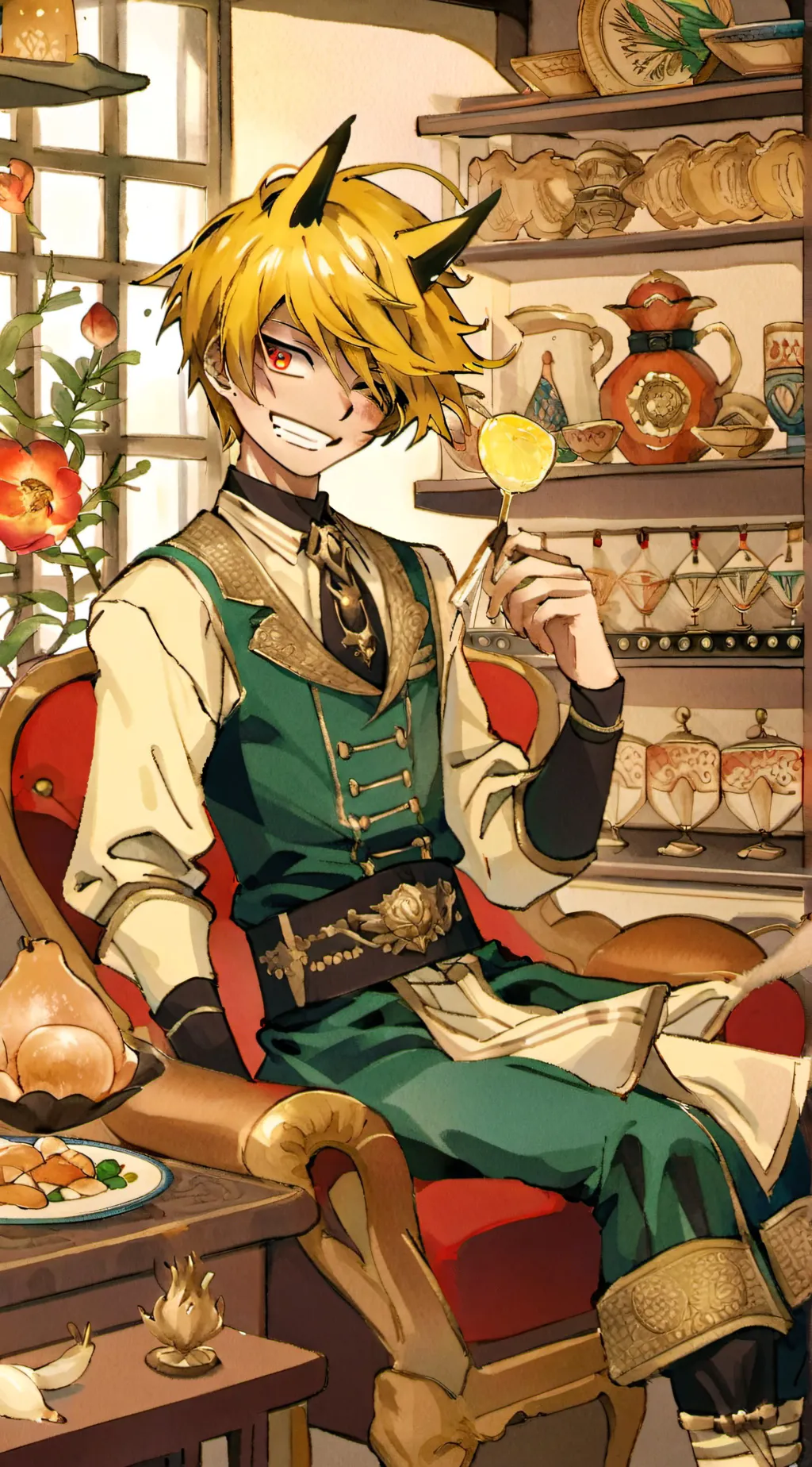 ai character: why you simp background