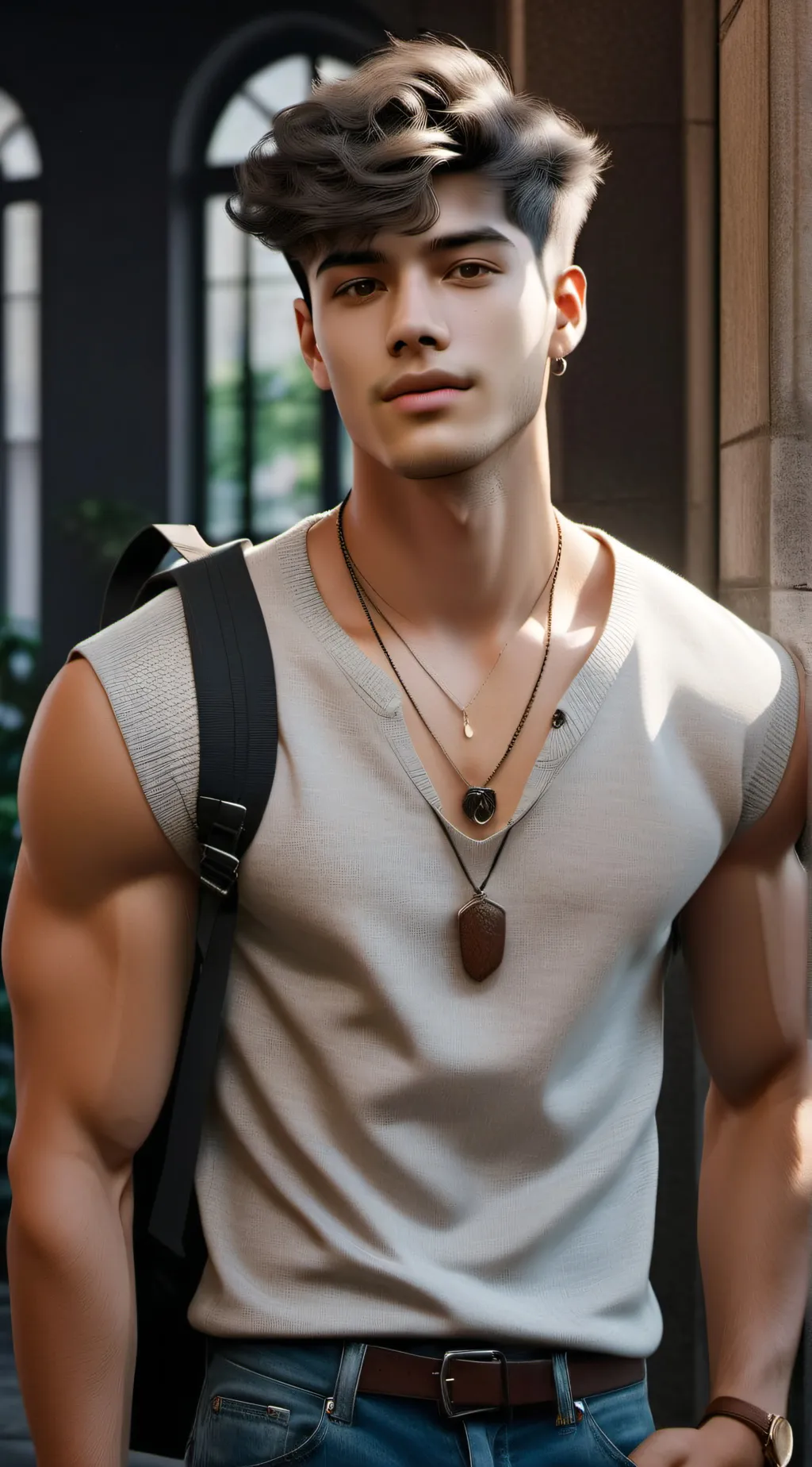 ai character: chris background