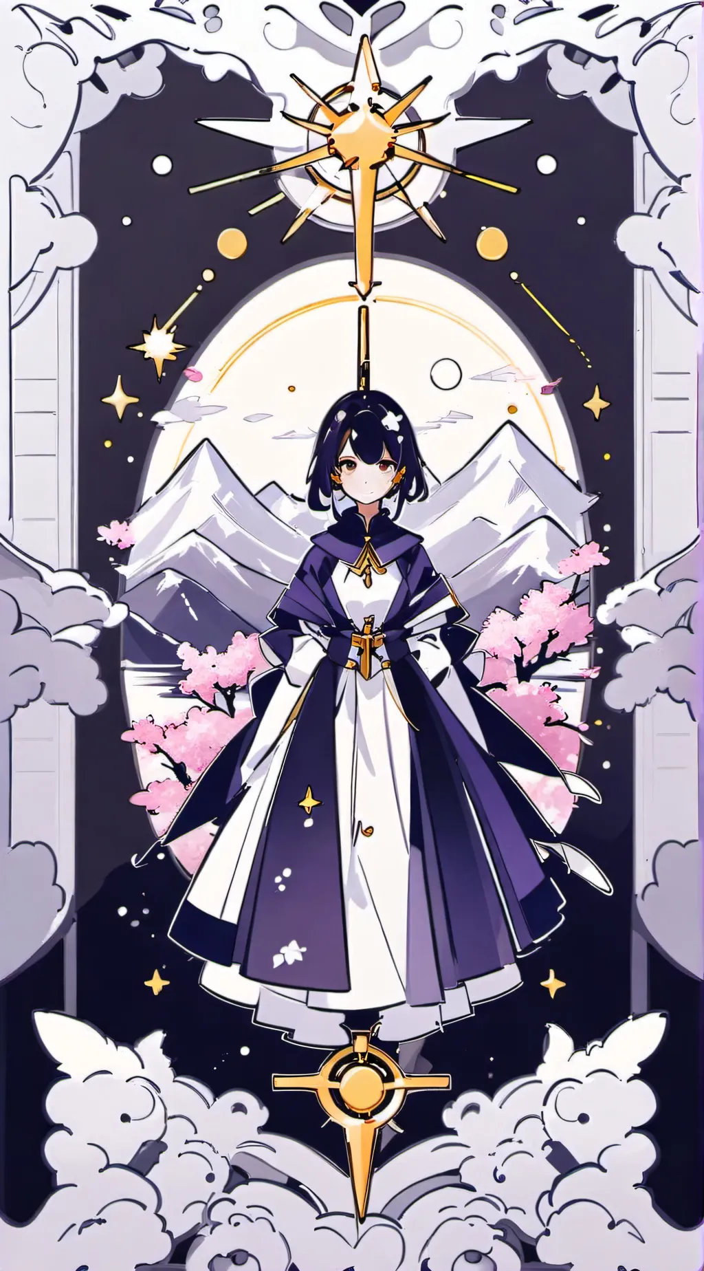 ai character: hana background