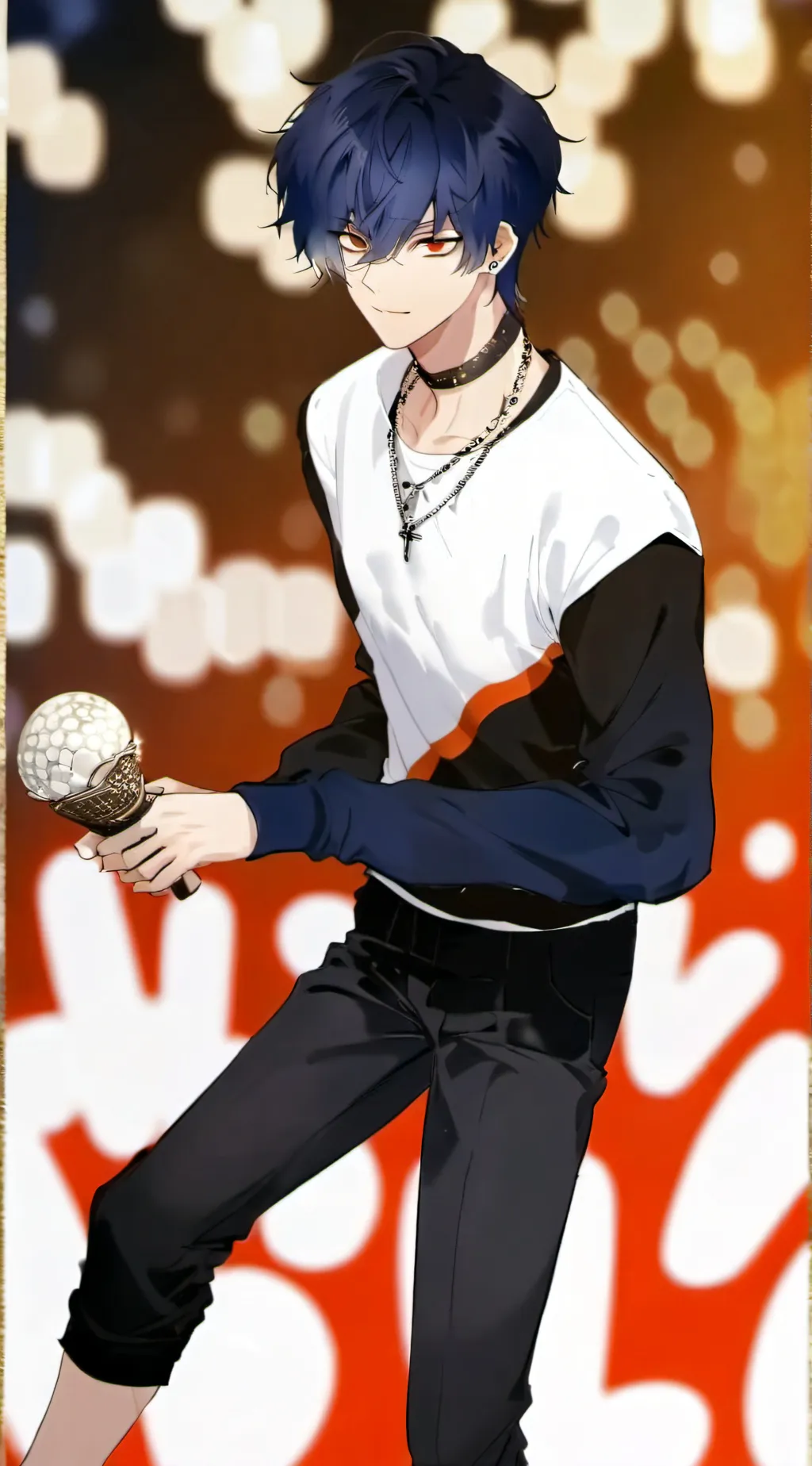 ai character: Max background