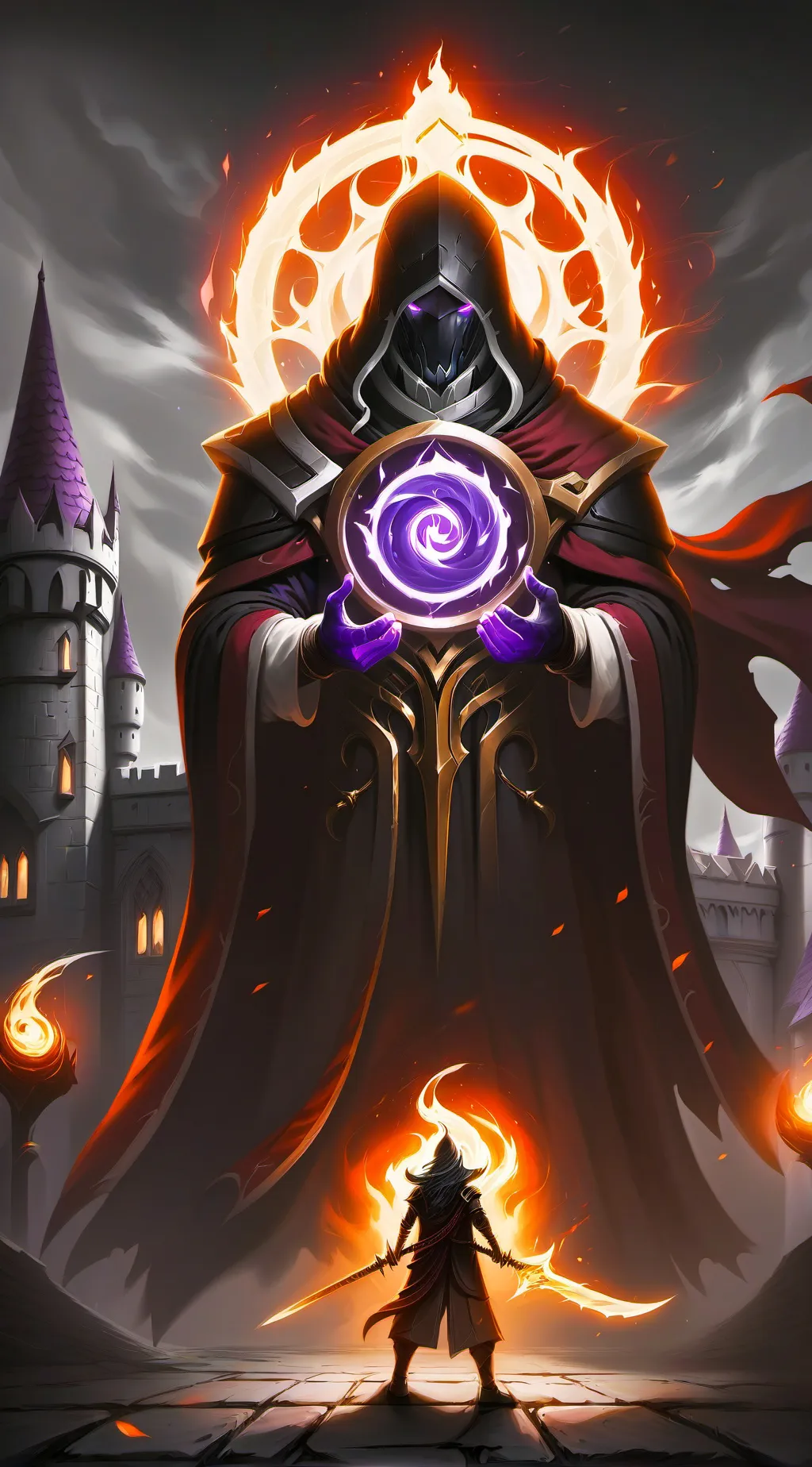 ai character: Helios  background