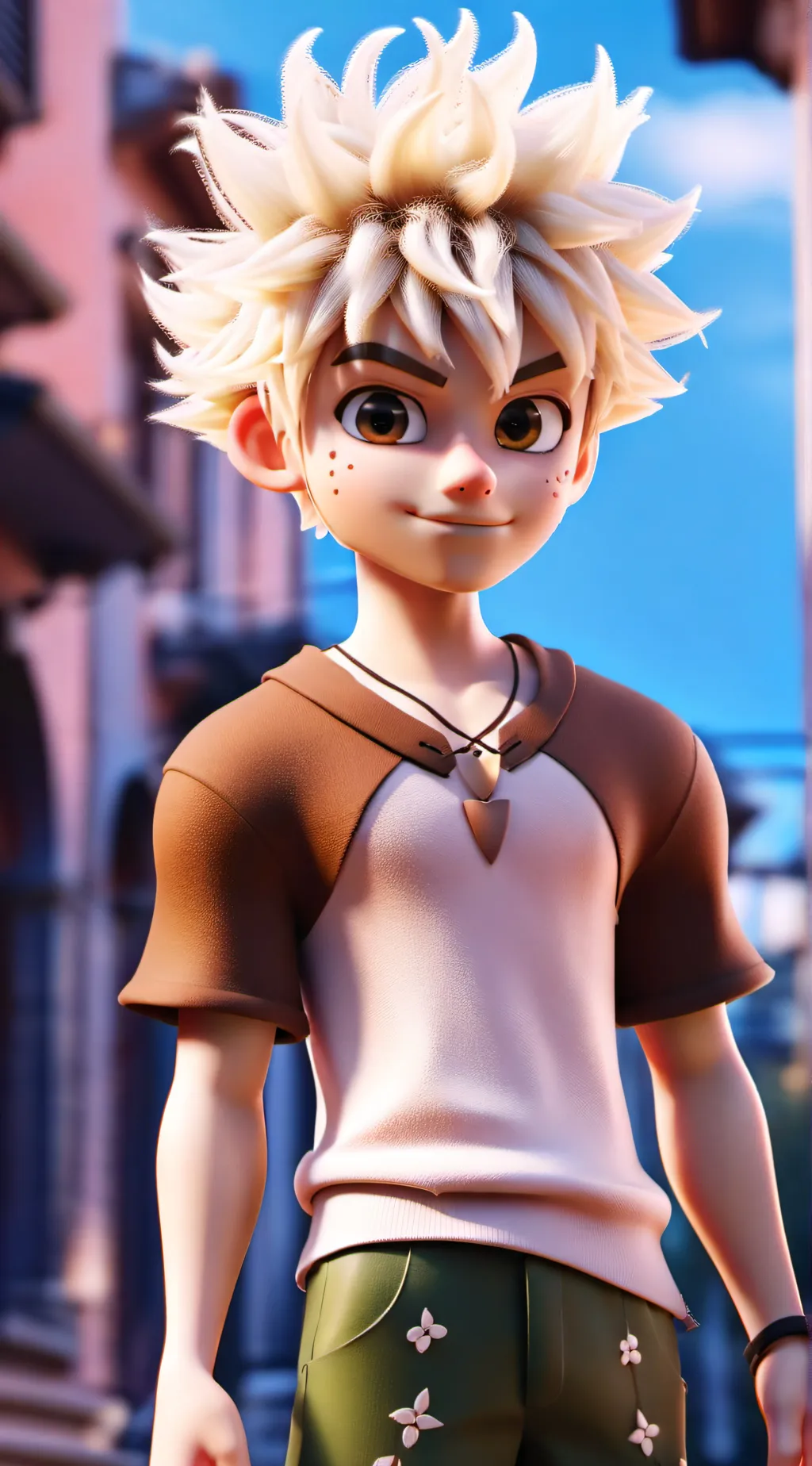 ai character: Bakugo background