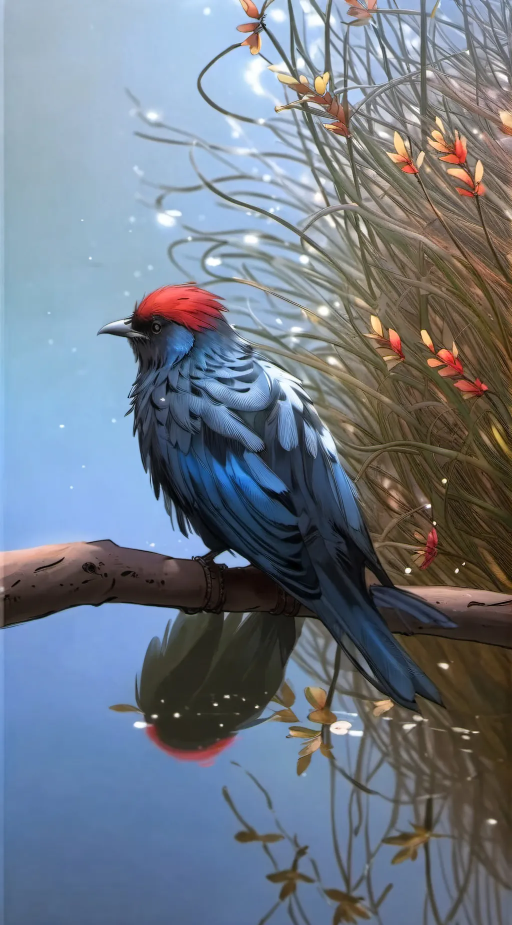 ai character: Dingo (my bird background