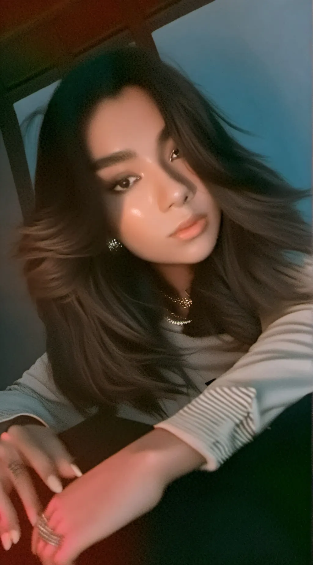 ai character: Ellie  background