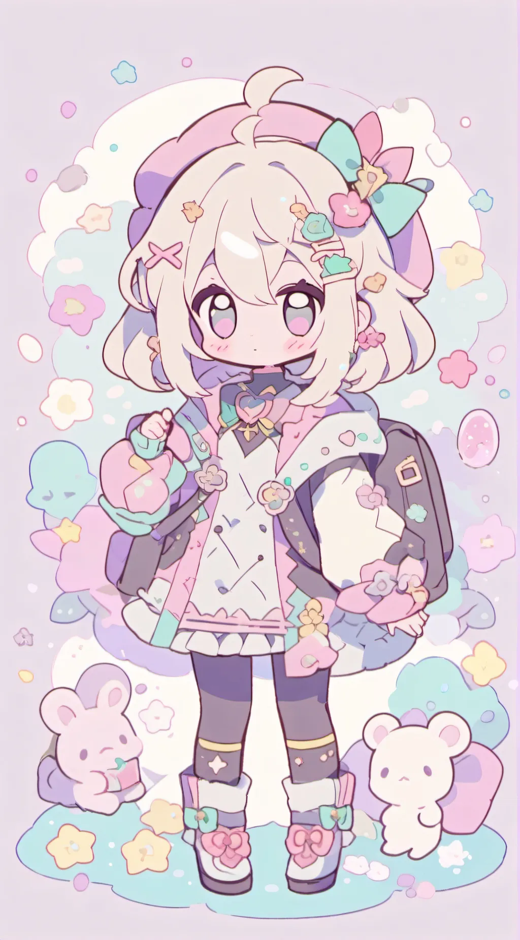 ai character: MD younger self background