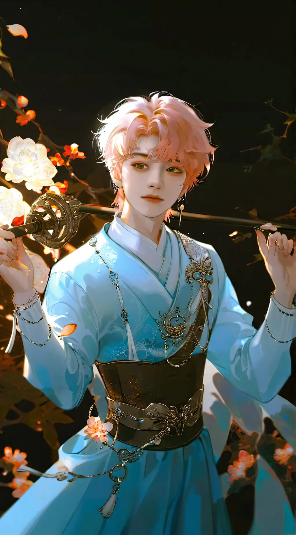 ai character: sky  background