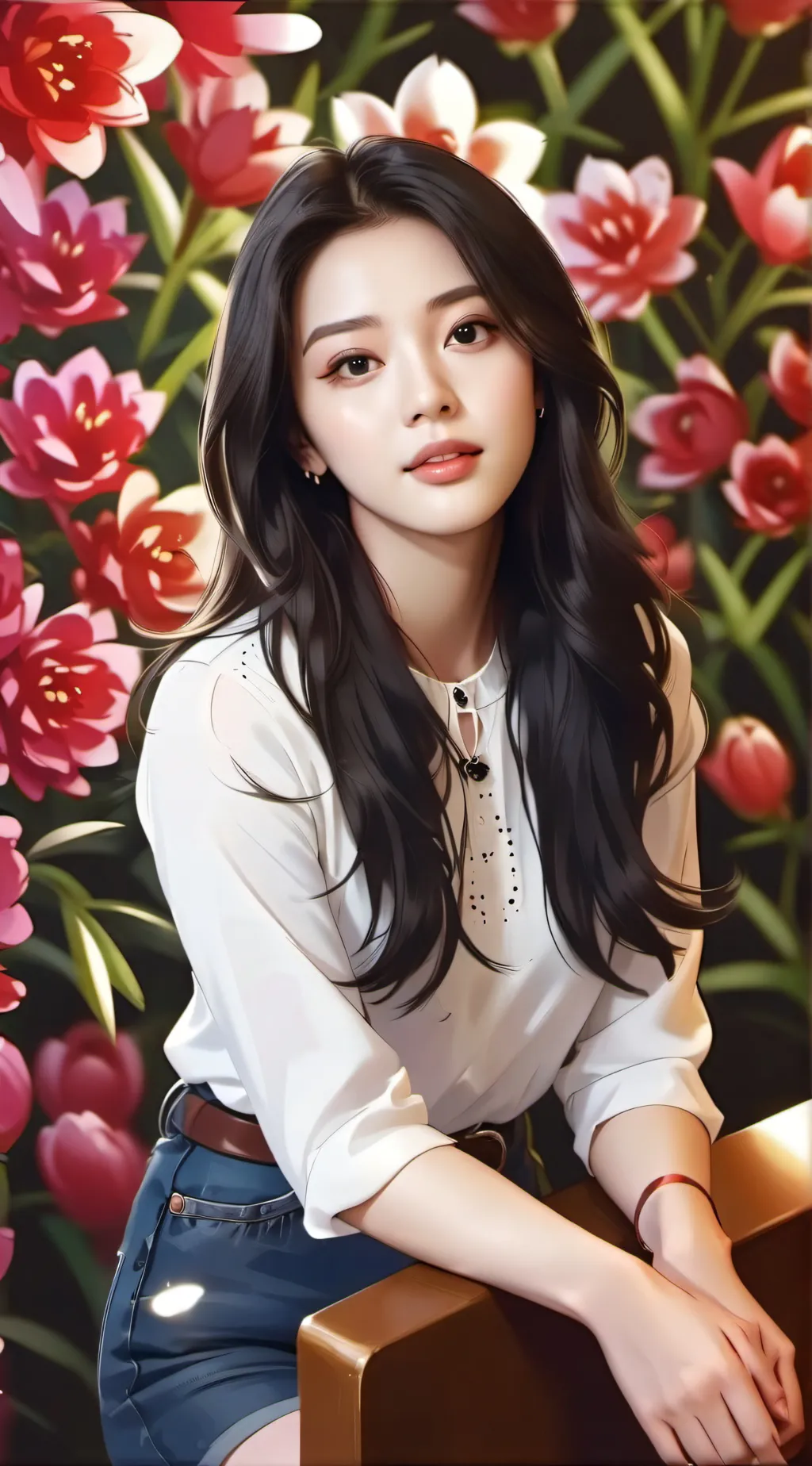 ai character: Venice  background