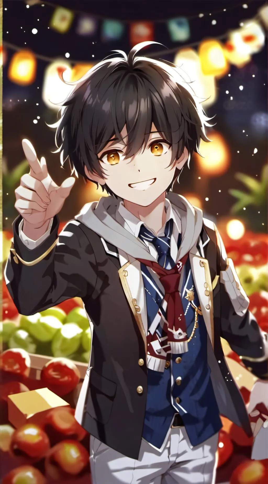 ai character: skibidy kid background