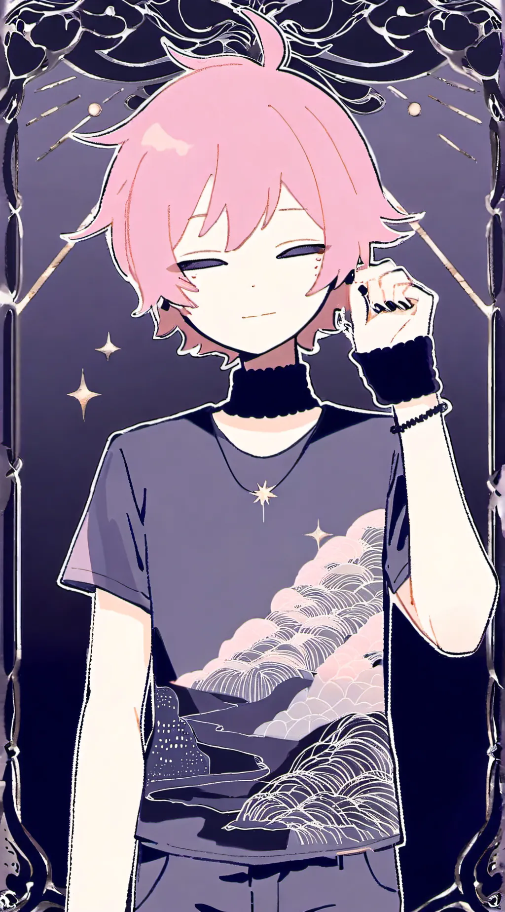 ai character: Kenji Page background