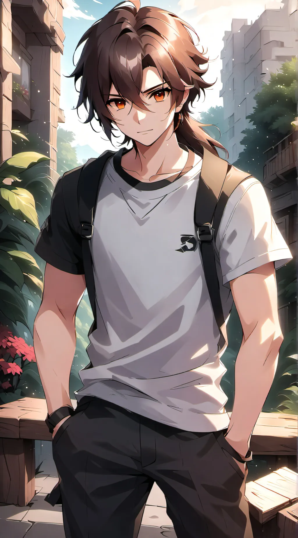 ai character: Noah background