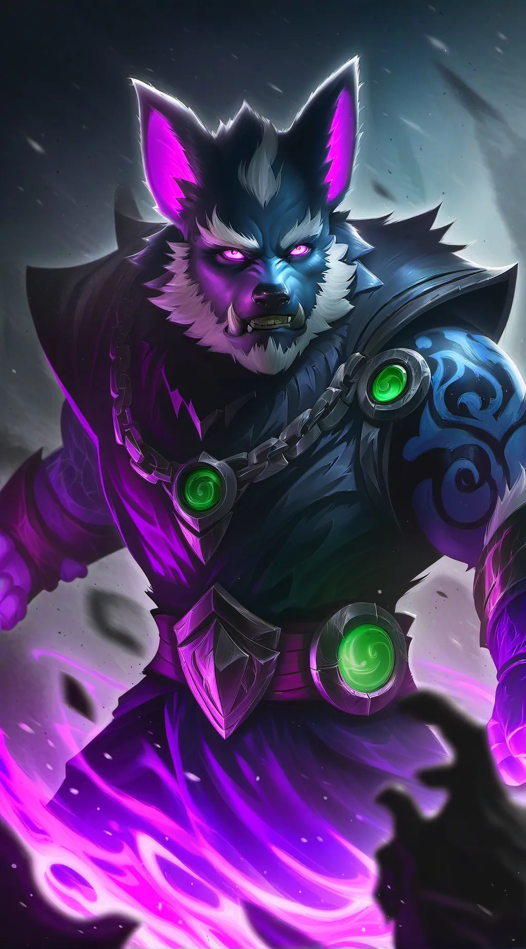 ai character: Drax background