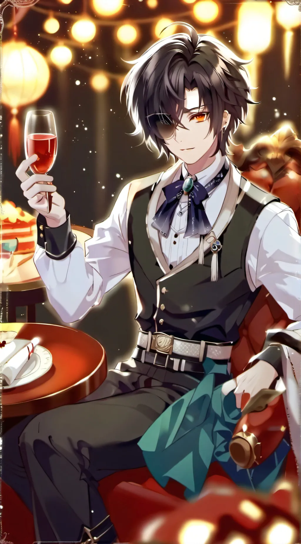 ai character: David  background