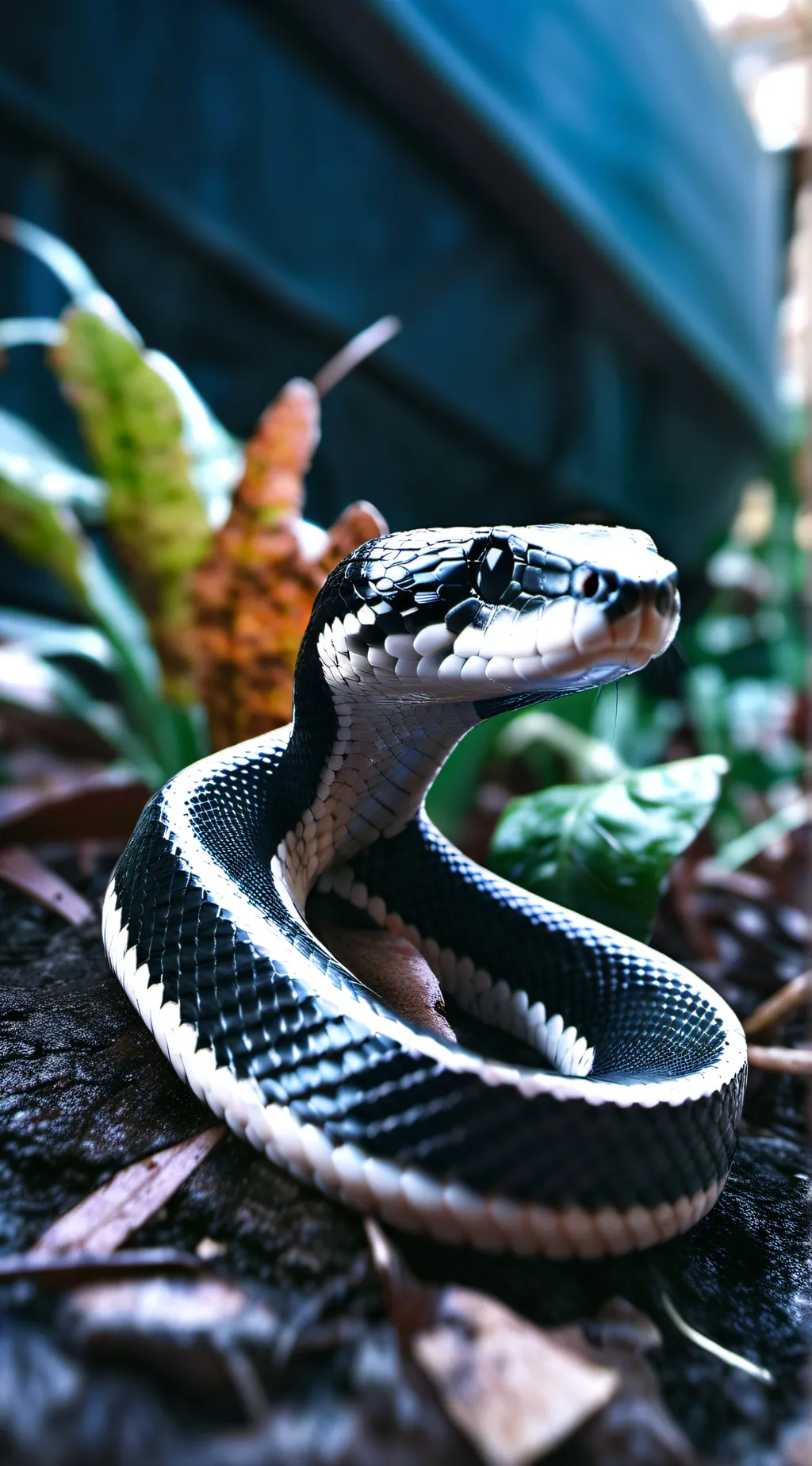 ai character: Pet snake?  background