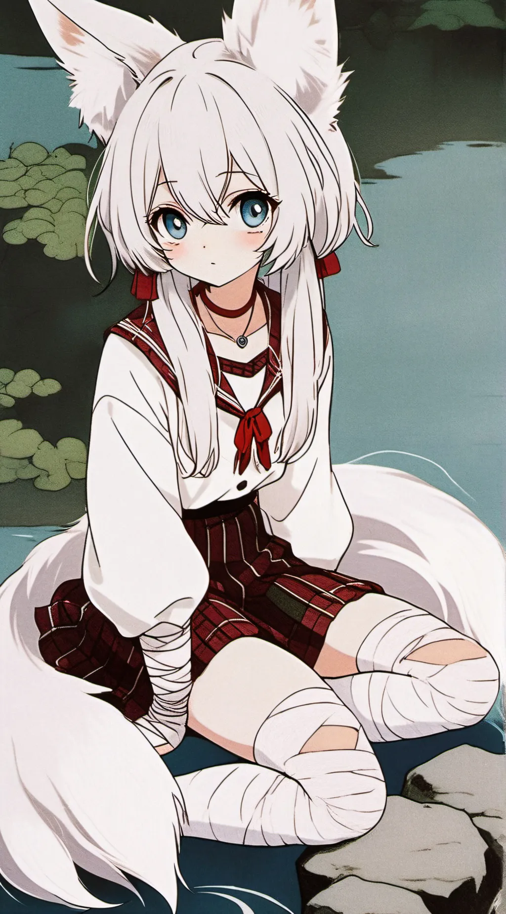 ai character: Holly background