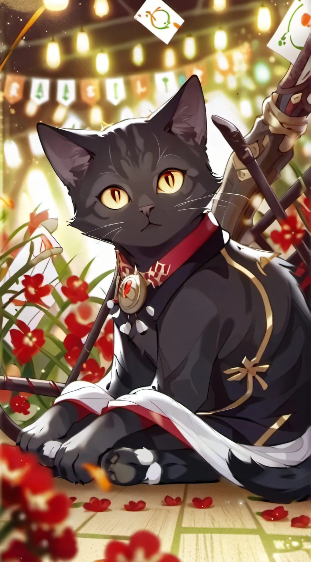 ai character: WCUE Magic School background