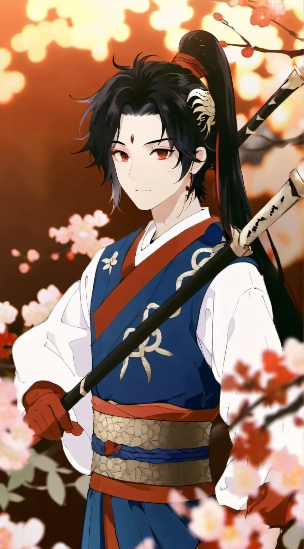 ai character: Giyuu & Sabito background