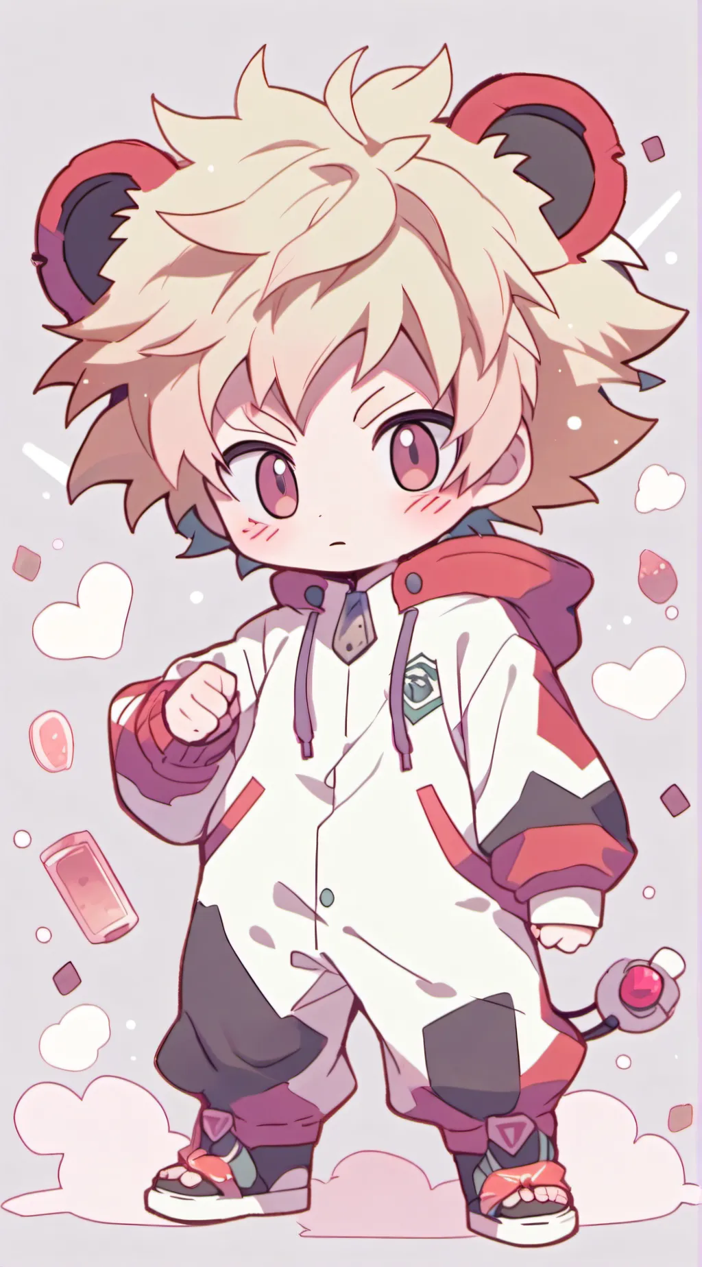 ai character: Mha Sleepover  background