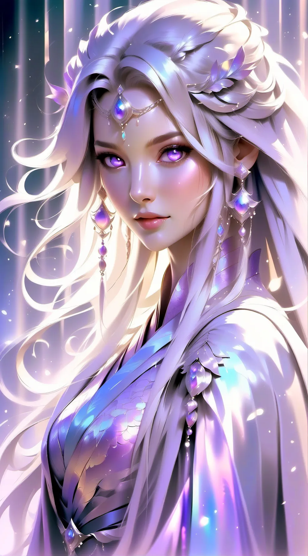 ai character: Larinha background