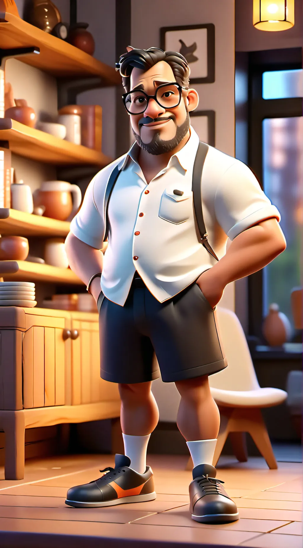 ai character: Bally background