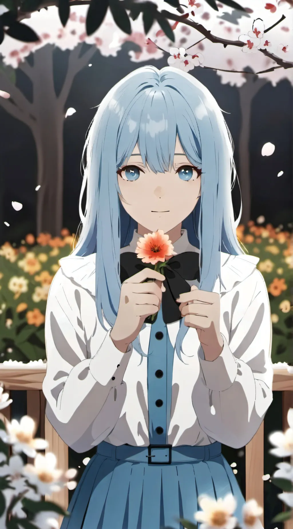 ai character: lily background