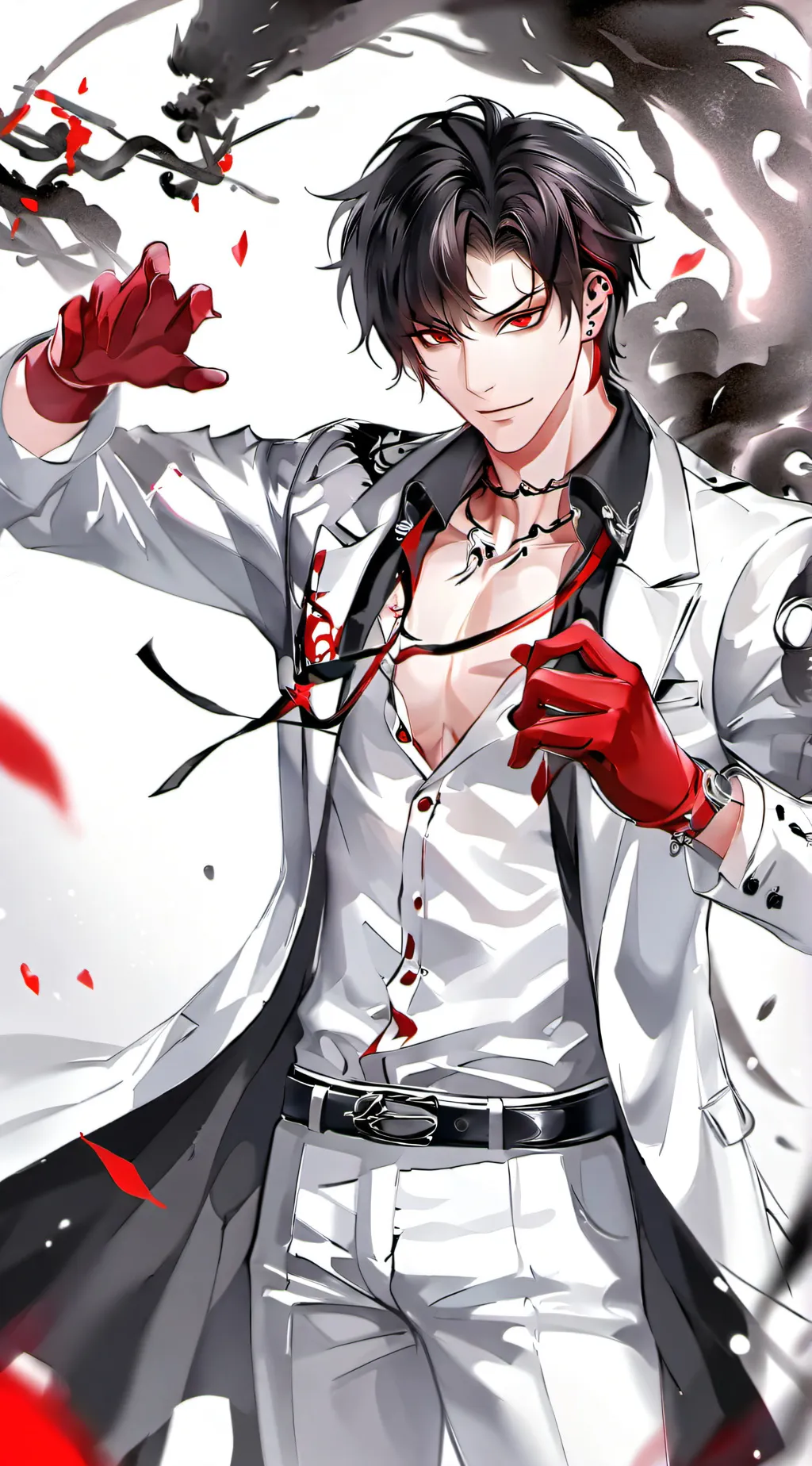 ai character: Jin Kazama background