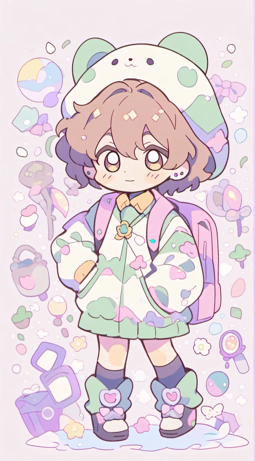 ai character: Chip background