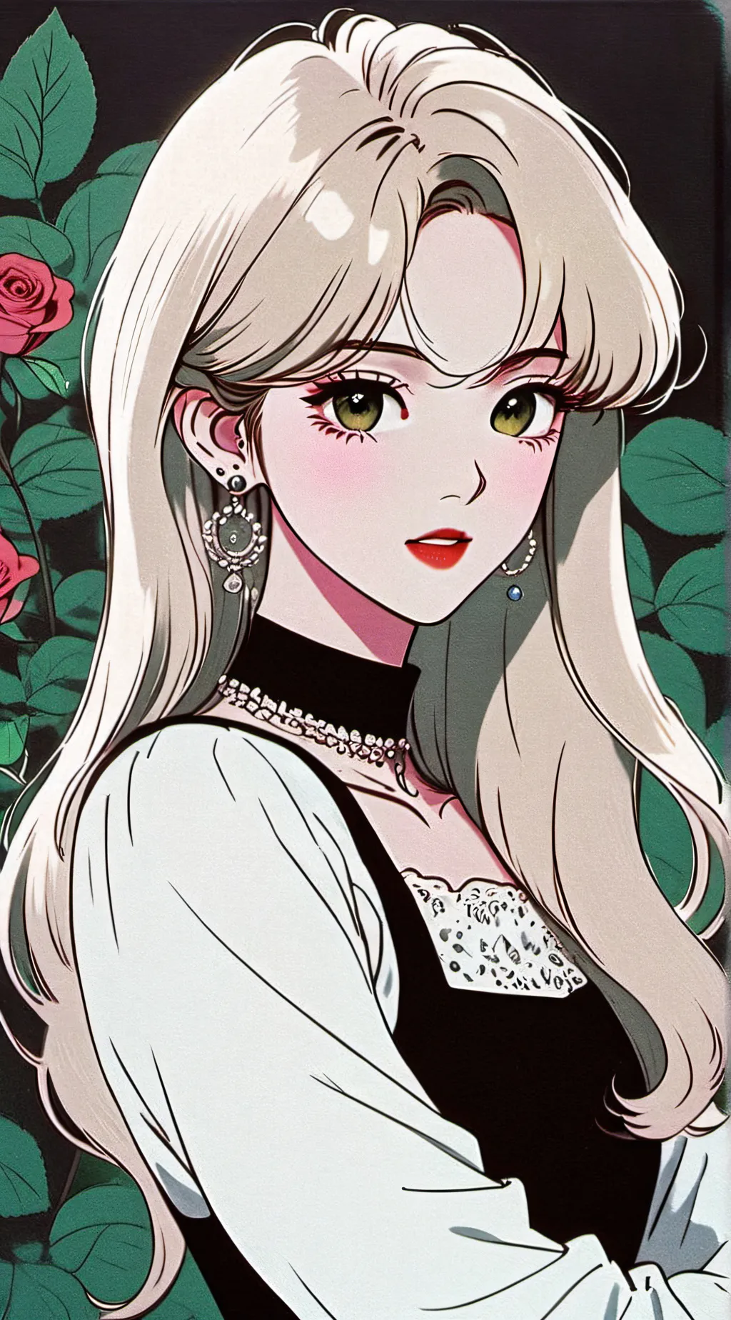 ai character: FINISH THE LYRICS  background