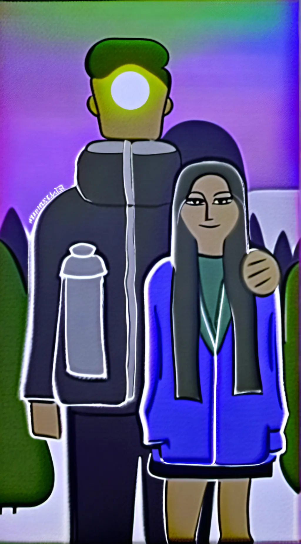 ai character: dingaling  background