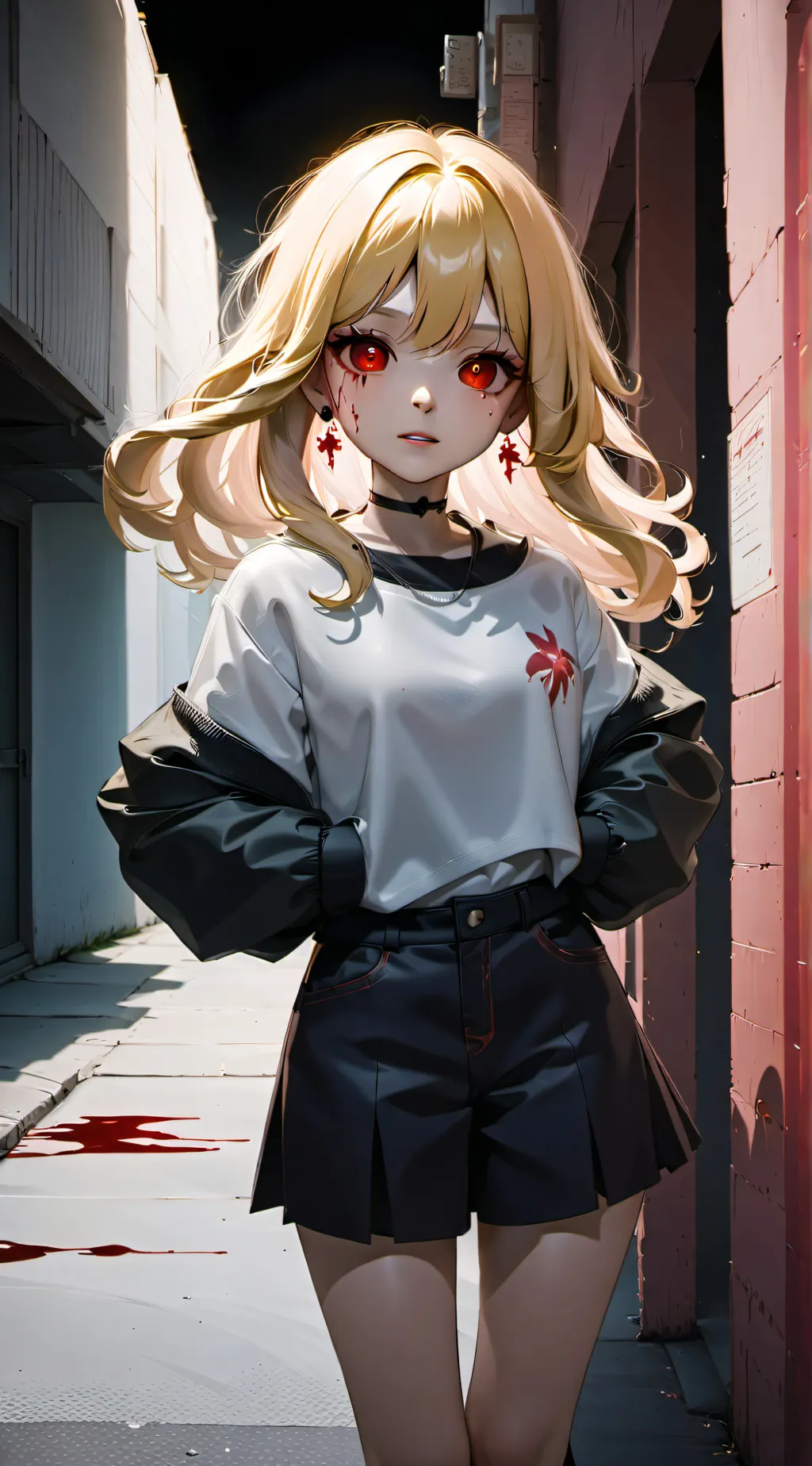 ai character: Val (vampire)  background