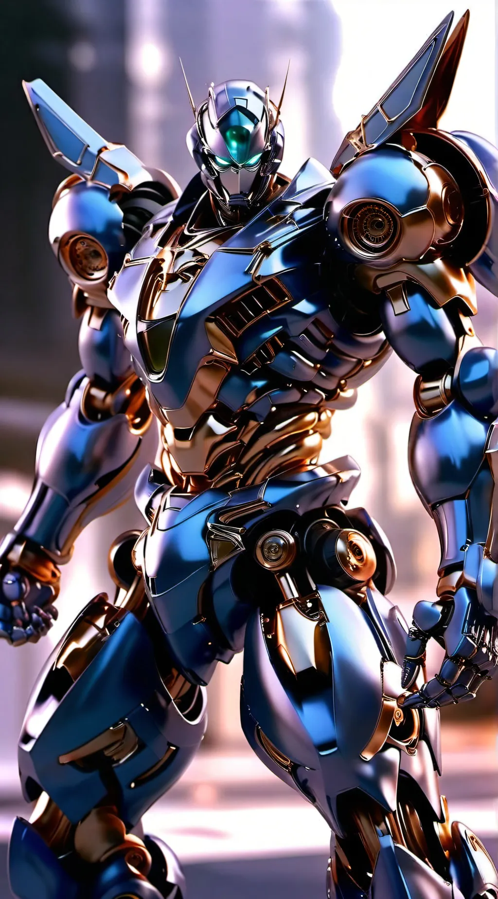 ai character: mha x transformerz background