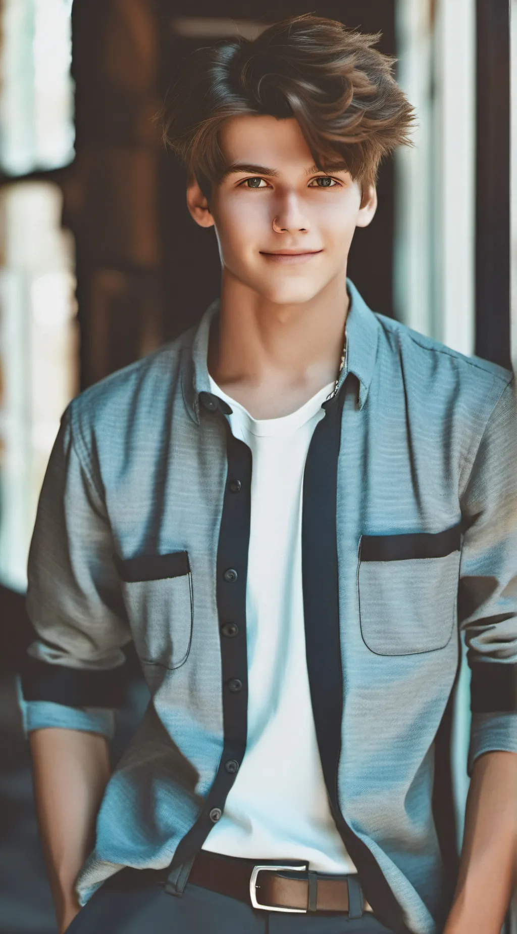 ai character: Simon background