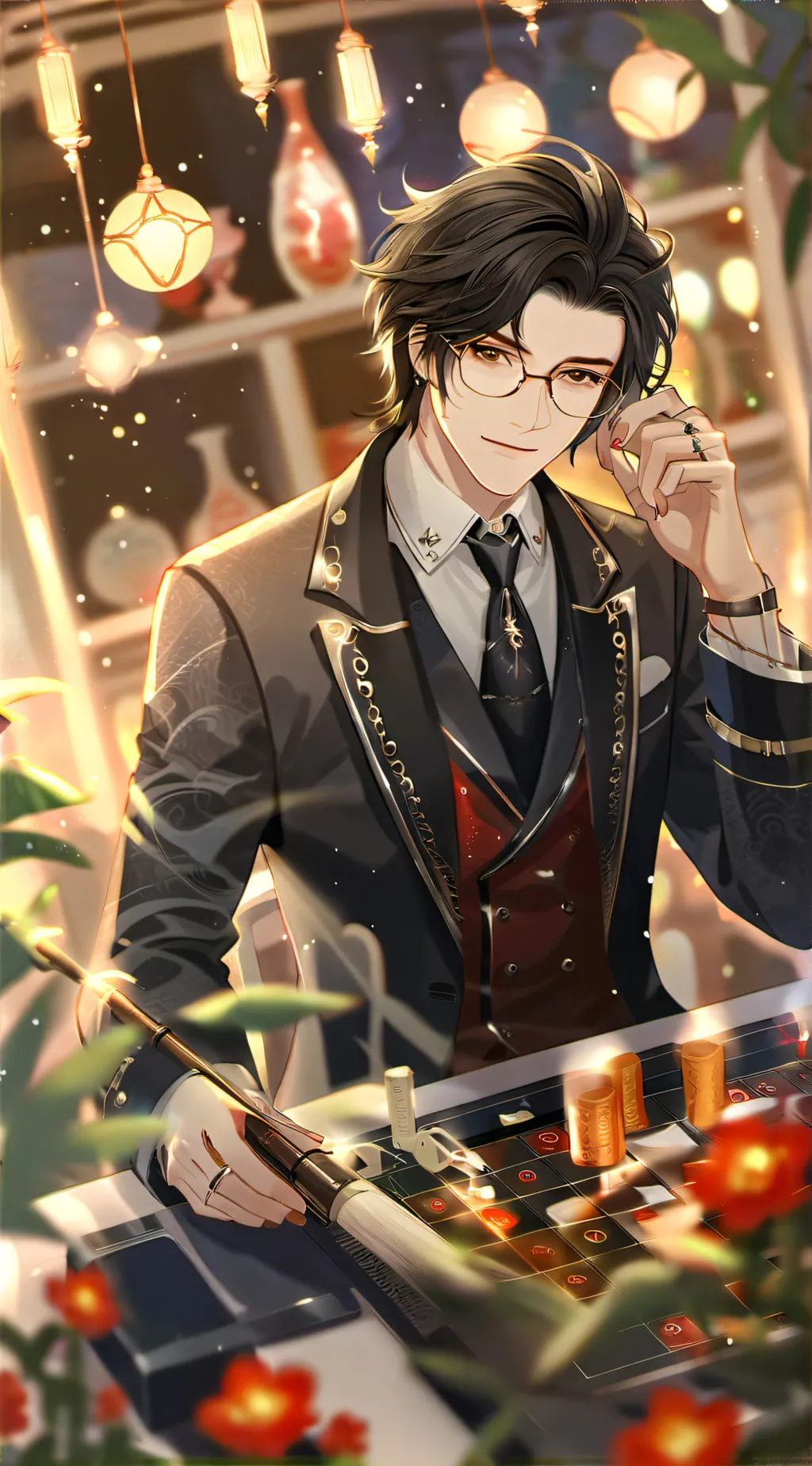 ai character: Lorenzo background