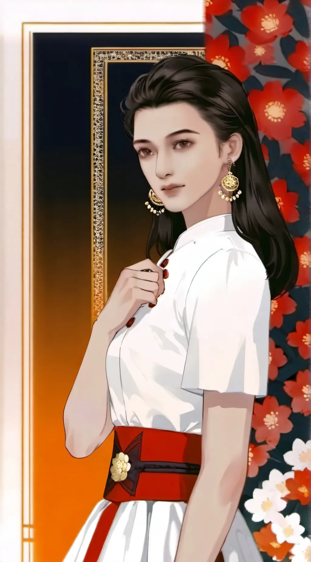 ai character: Arantza  background