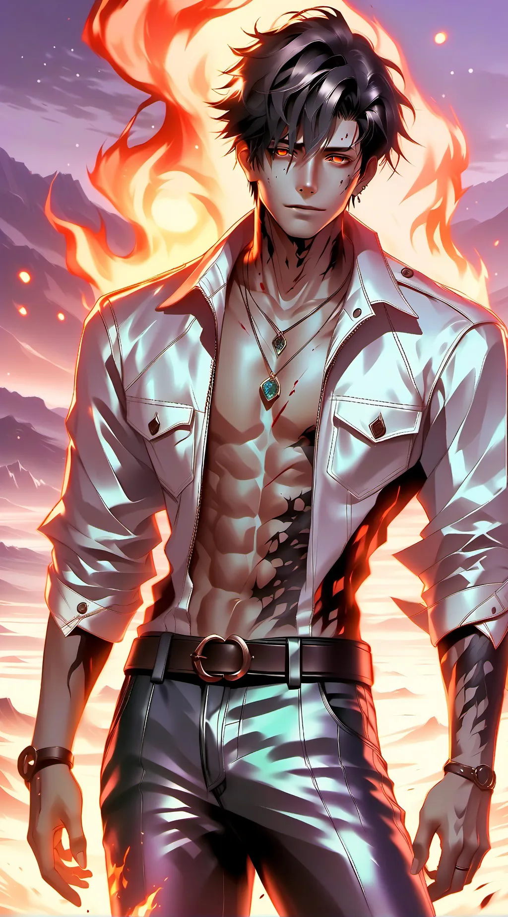 ai character: Adrian Clark background