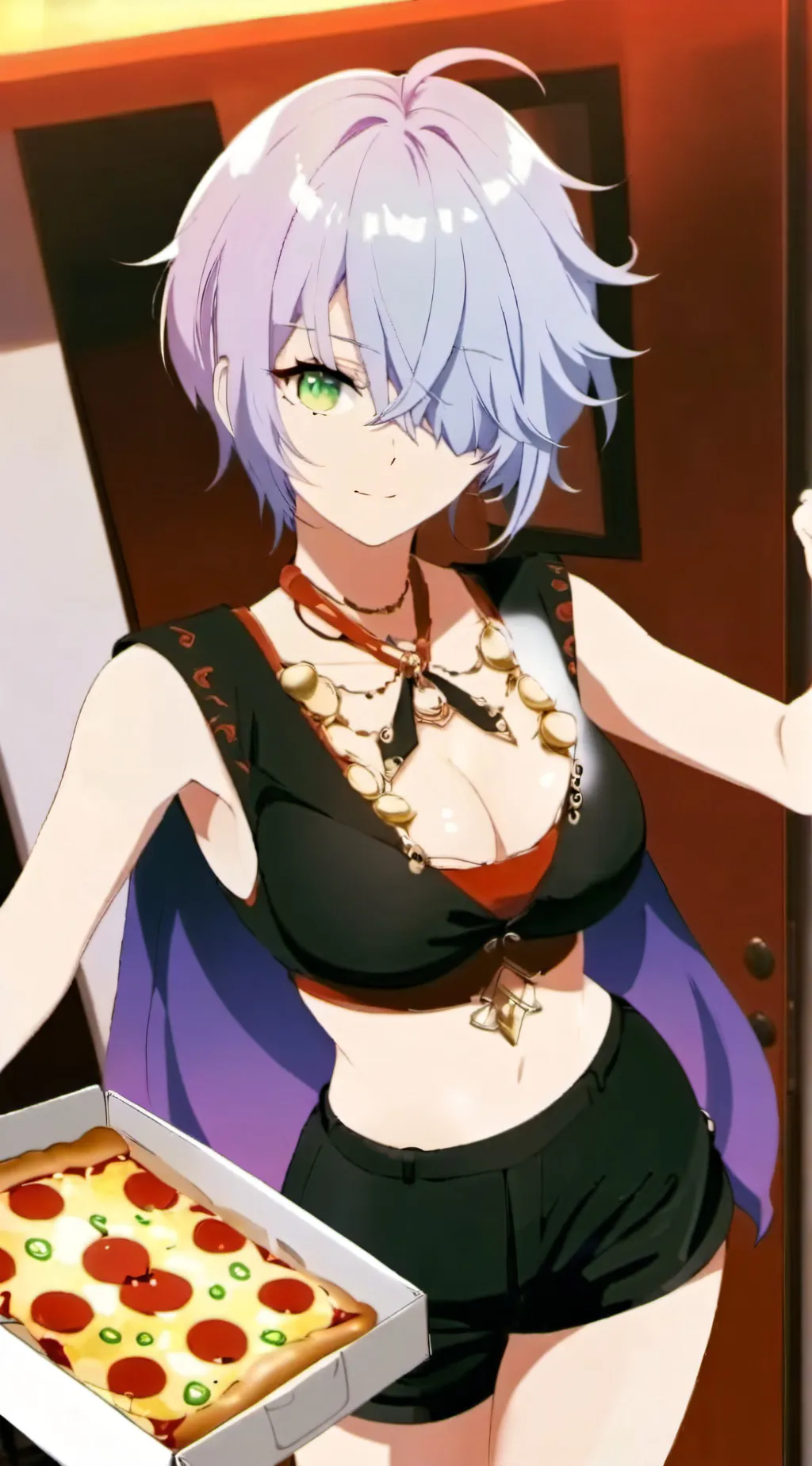 ai character: Norah  background