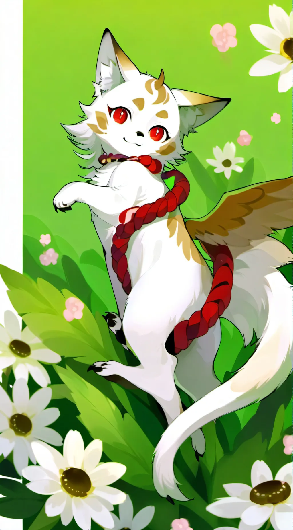 ai character: Apple  background