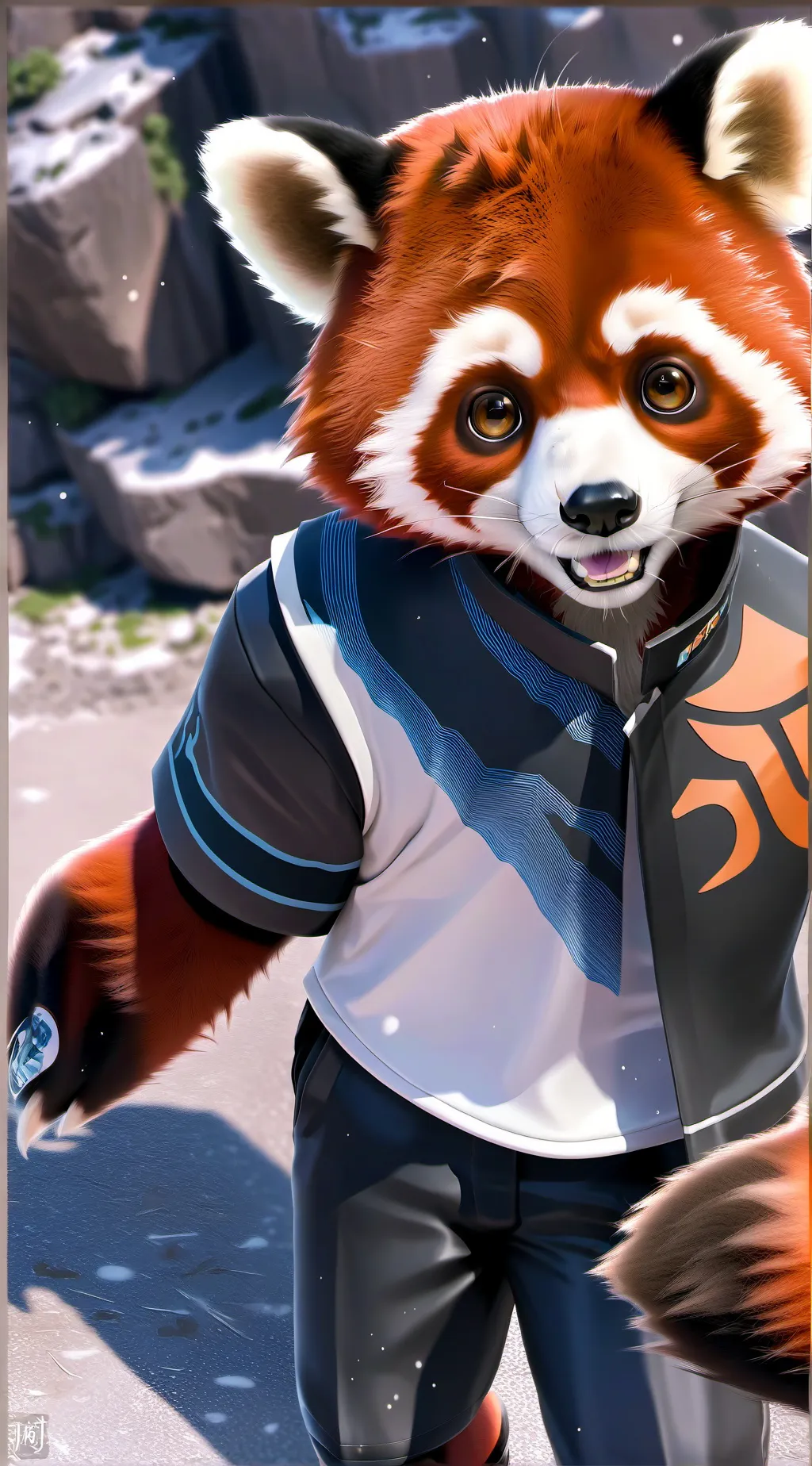 ai character: Bolty background