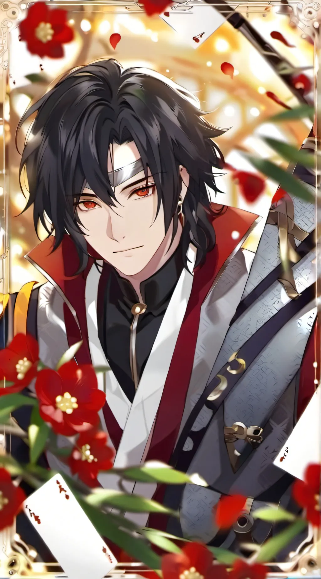 ai character: Gaara vs Sasuke  background