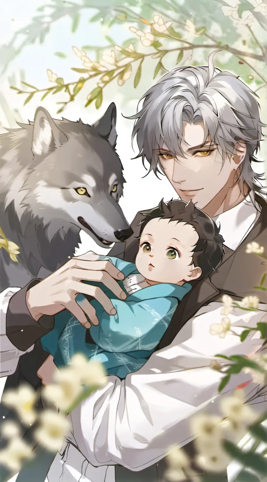 ai character: tsuyoi  background