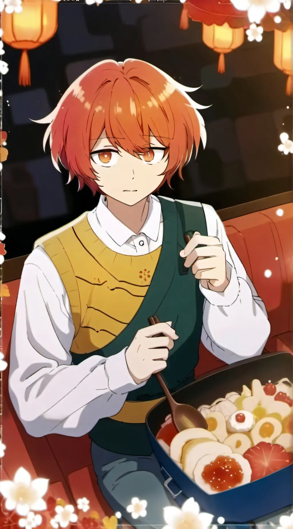 ai character: Leo background