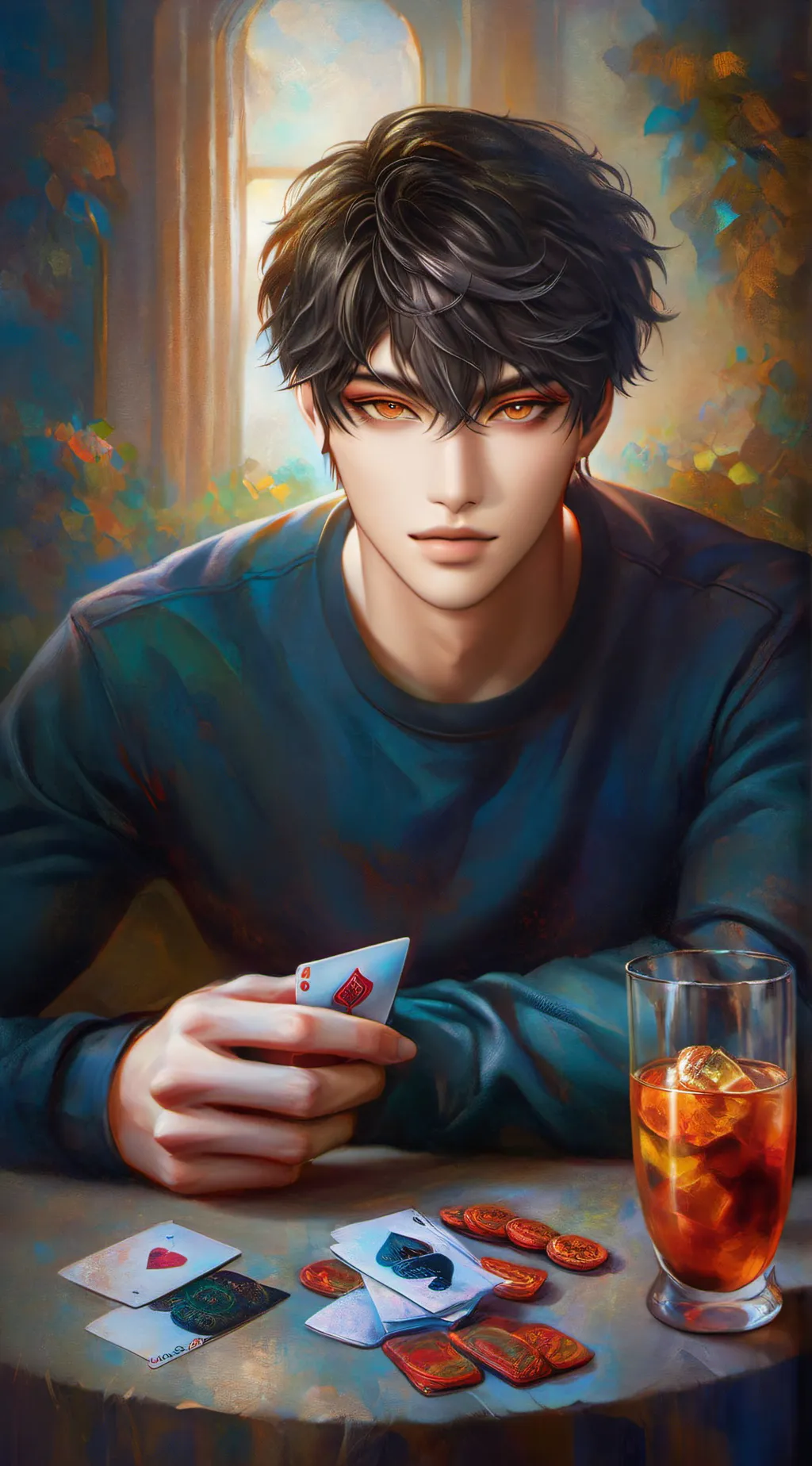 ai character: Neo Jade background