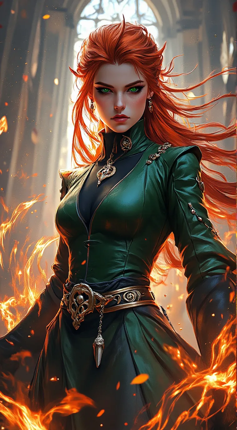 ai character: Isolde background