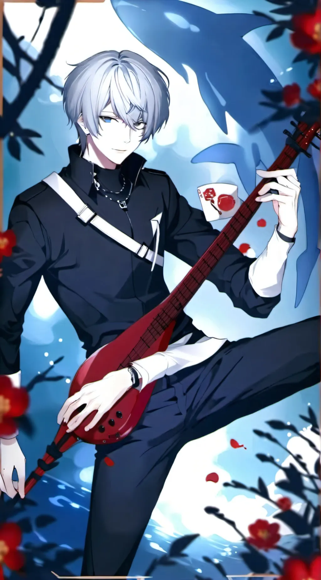 ai character: douma x akaza/you background