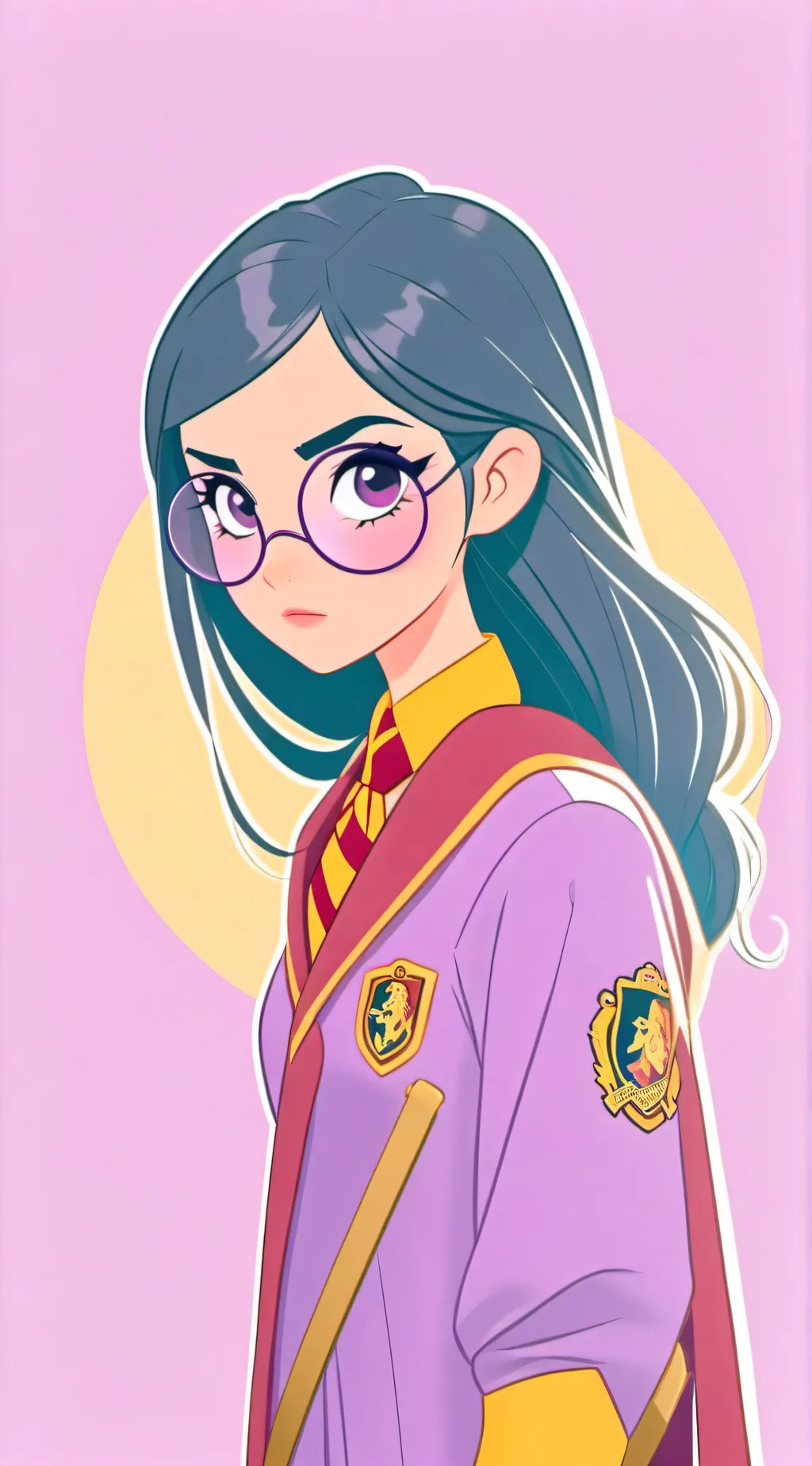 ai character: Hogwarts❤ background