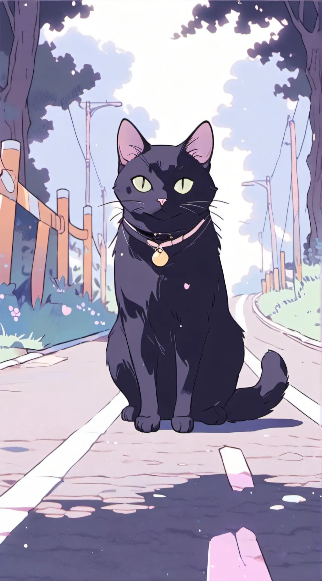 ai character: DON'T SAY HI  background