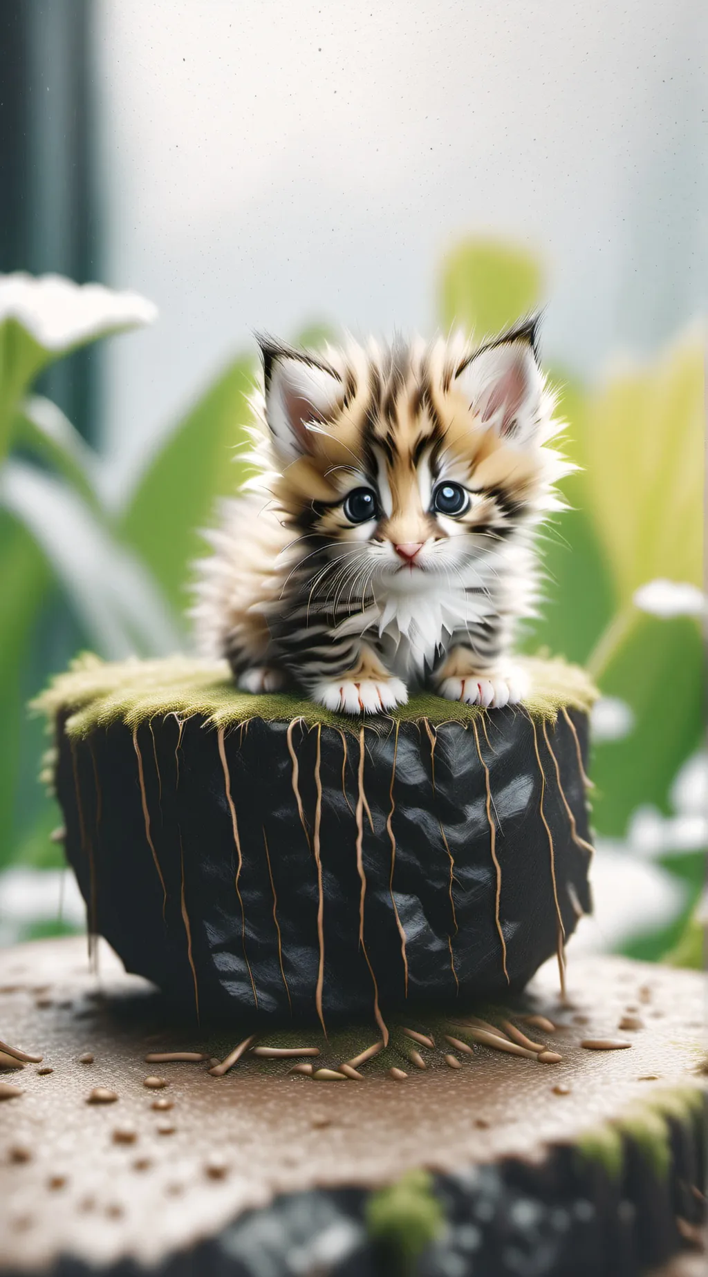 ai character: Kitten background