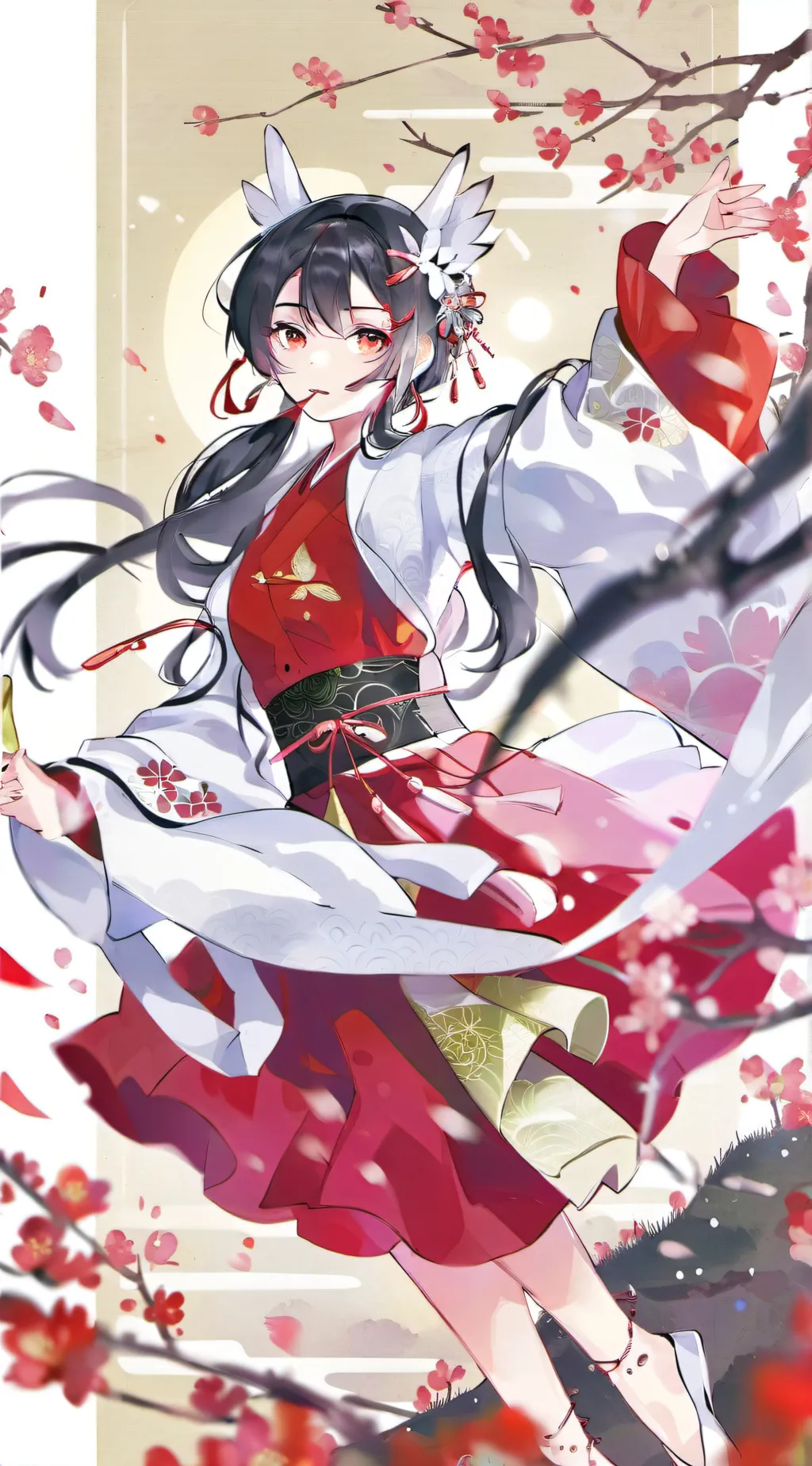 ai character: Demon slayer  background