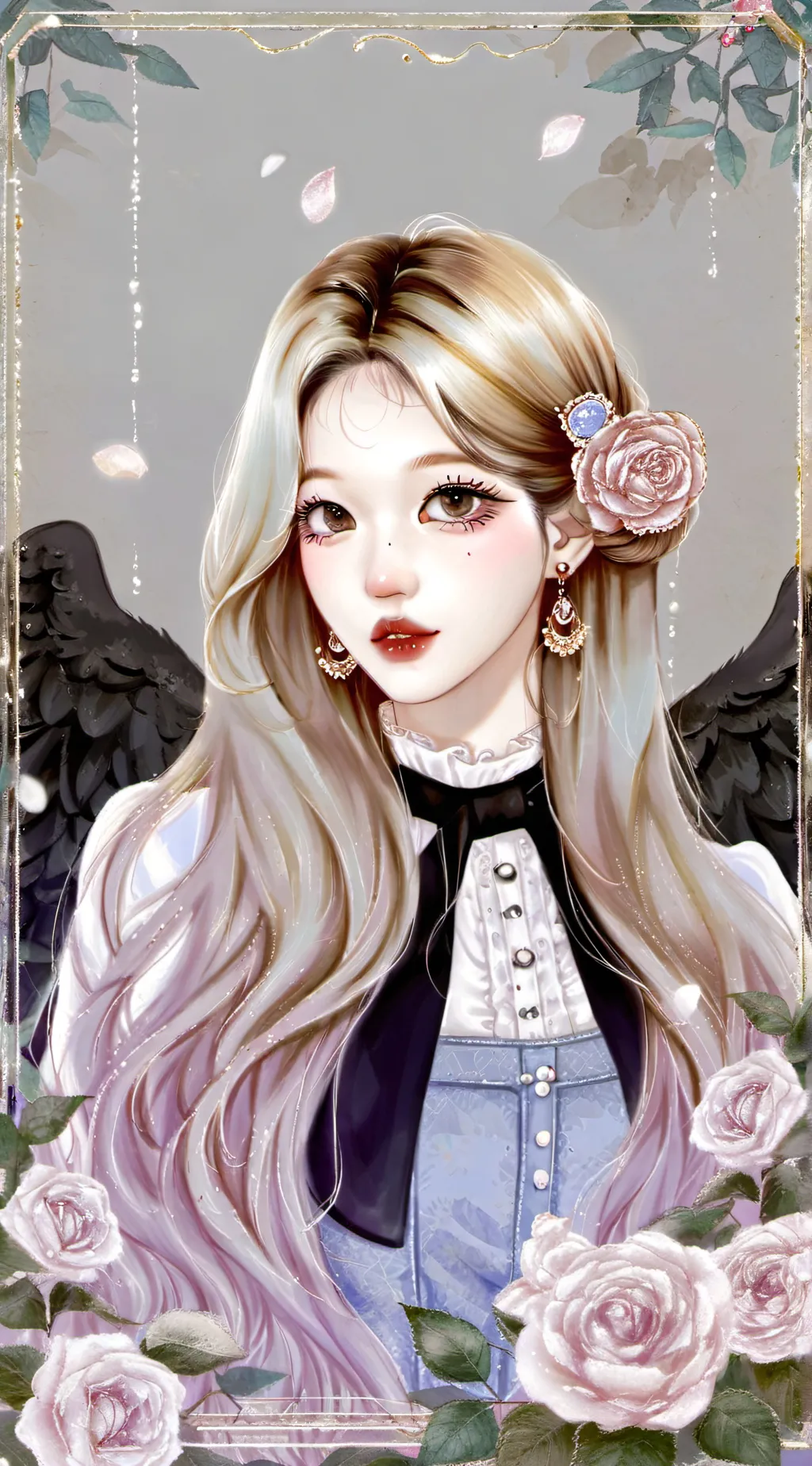 ai character: YUQISong Yoo-Kyung background